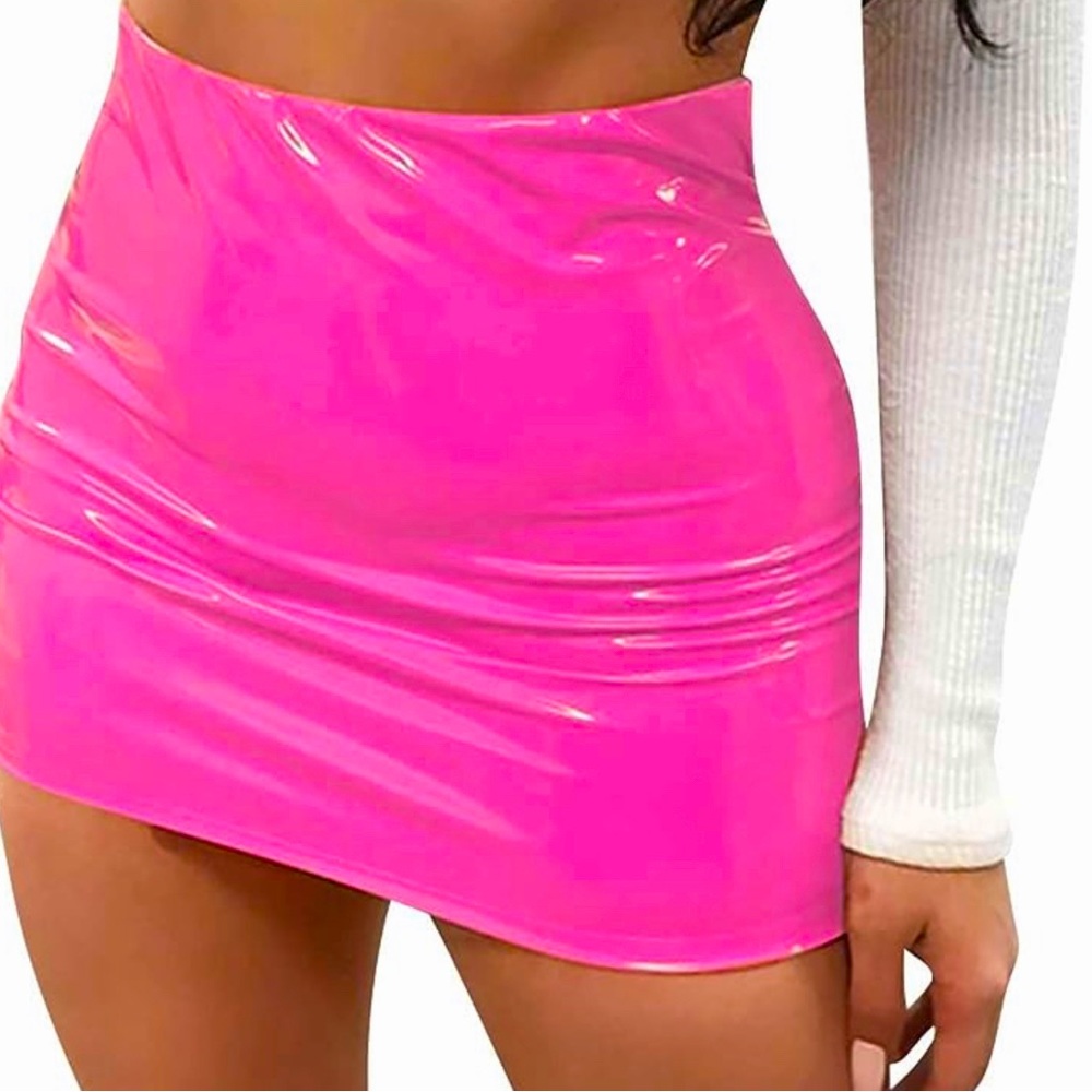 Hot Pink Mini Skirt
